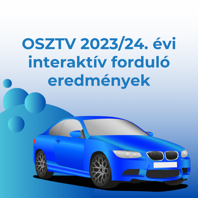 OSZTV 2023/24. évi interaktív forduló eredményei