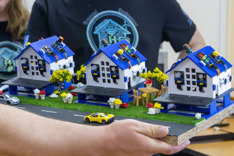 2024-2-HU01-KA210-VET-000271388 Ipar 4.0 technológiák alkalmazása okosházak gyártásában és üzemeltetésében Erasmus projekt disszeminációs nap iskolánkban