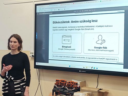 Interaktív AI bemutató óra