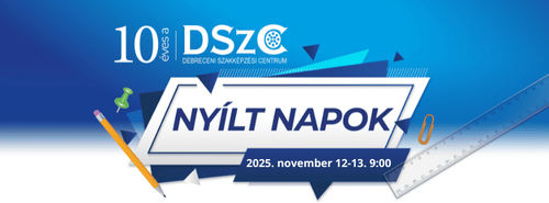 Várunk minden érdeklődőt a Nyílt Napjainkra!