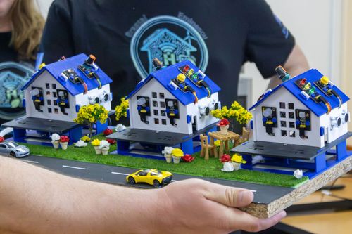 2024-2-HU01-KA210-VET-000271388 Ipar 4.0 technológiák alkalmazása okosházak gyártásában és üzemeltetésében Erasmus projekt disszeminációs nap iskolánkban