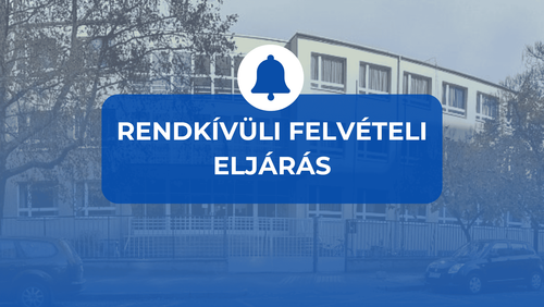 Rendkívüli felvételi eljárás