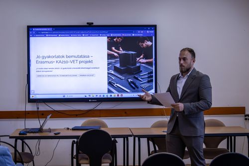 Sikeres Erasmus+ disszeminációs rendezvény a Brassai Technikumban
